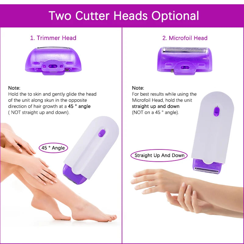 Professional Painless Hair Removal Kit Laser