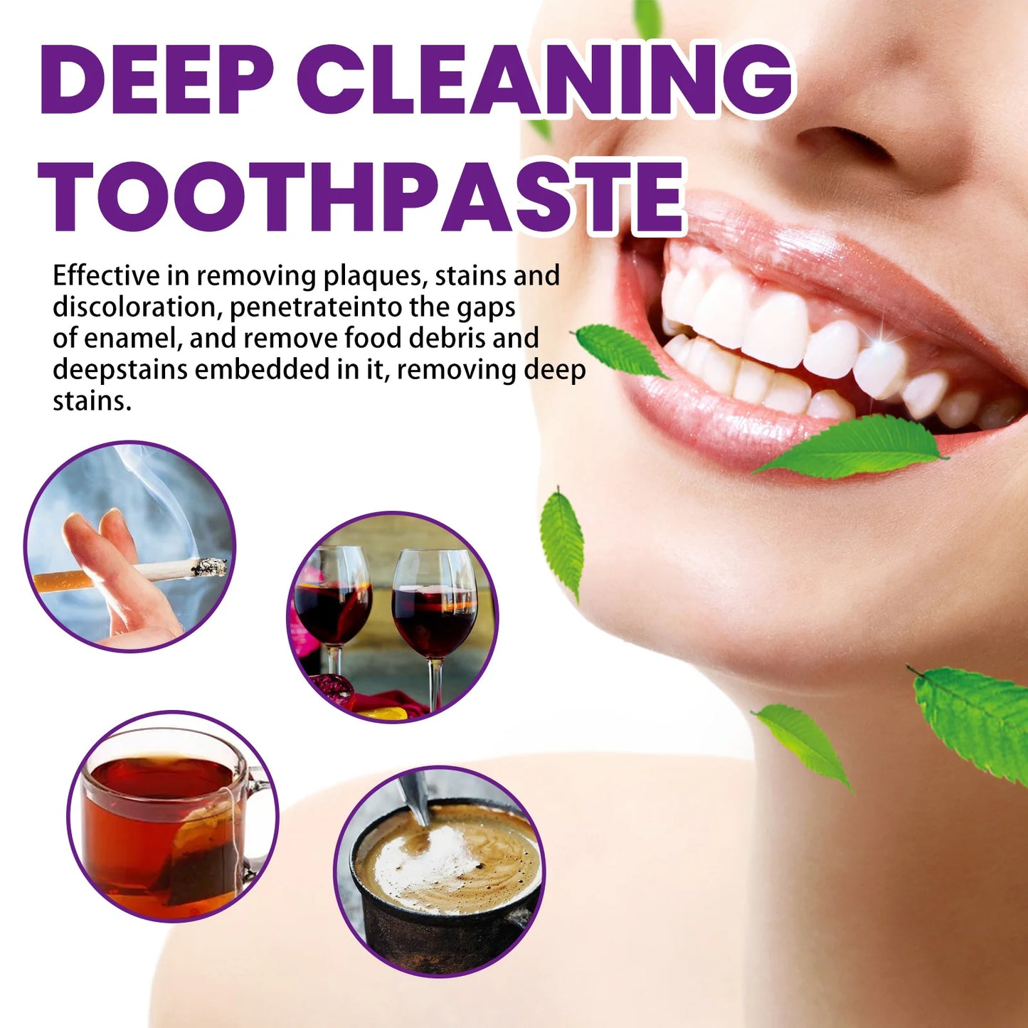 Purple Toothpaste Whitener