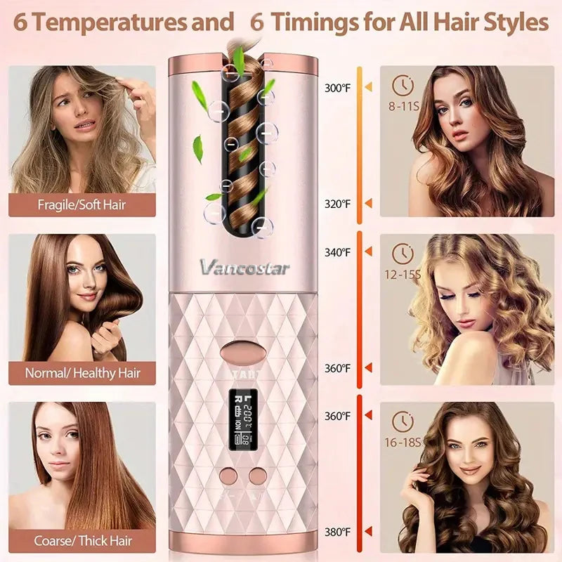 Portable Hair Curler