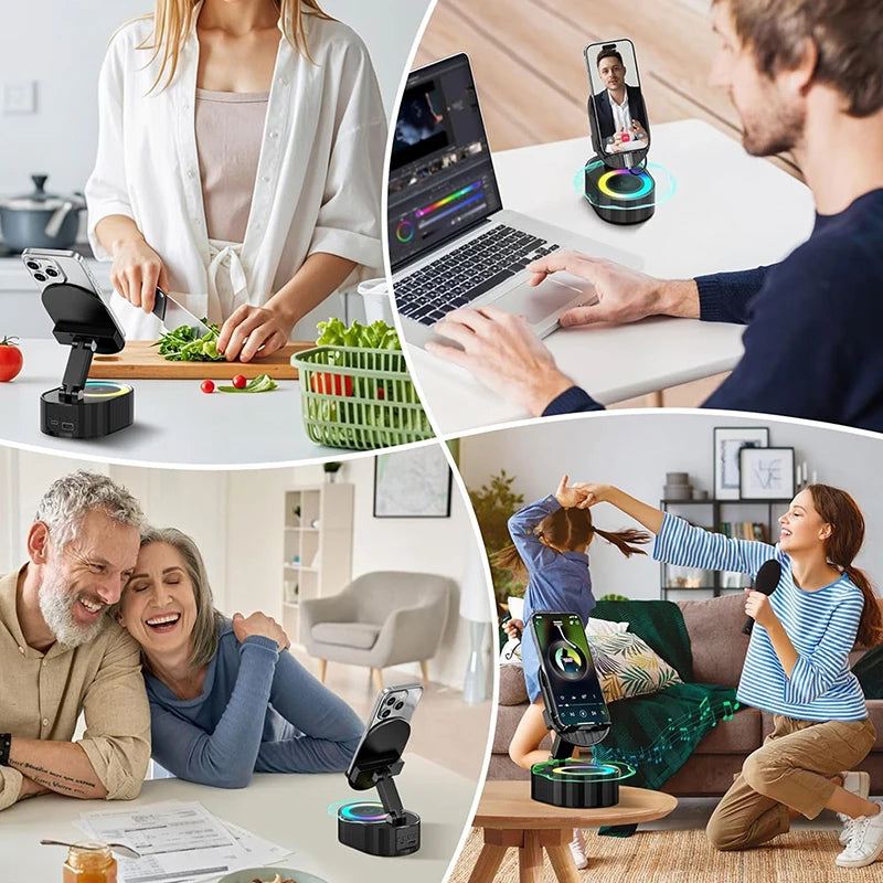 5-in-1 Wireless Speaker, Stand & Mood Light