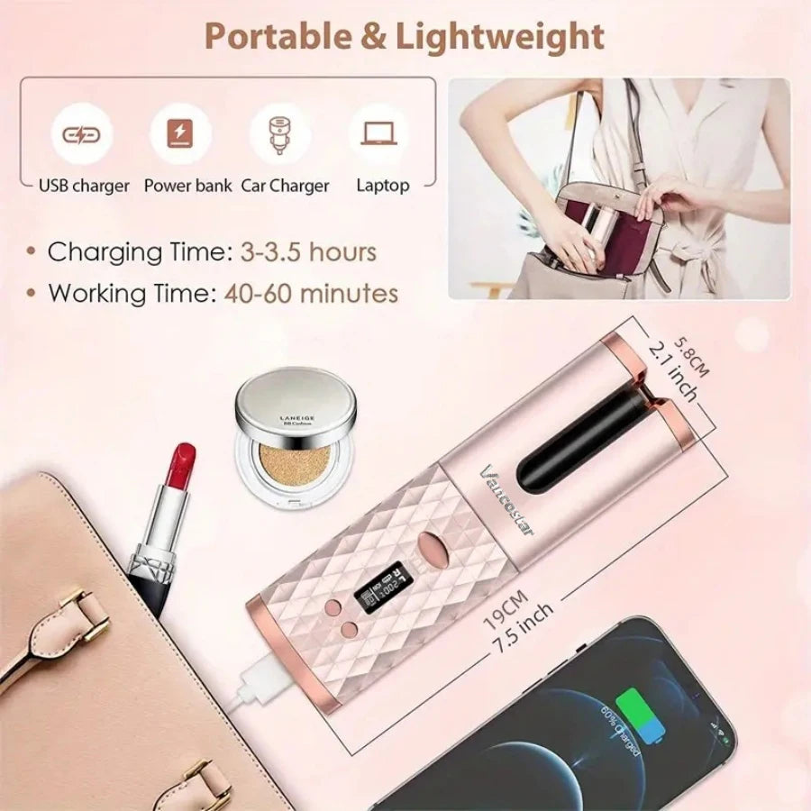 Portable Hair Curler