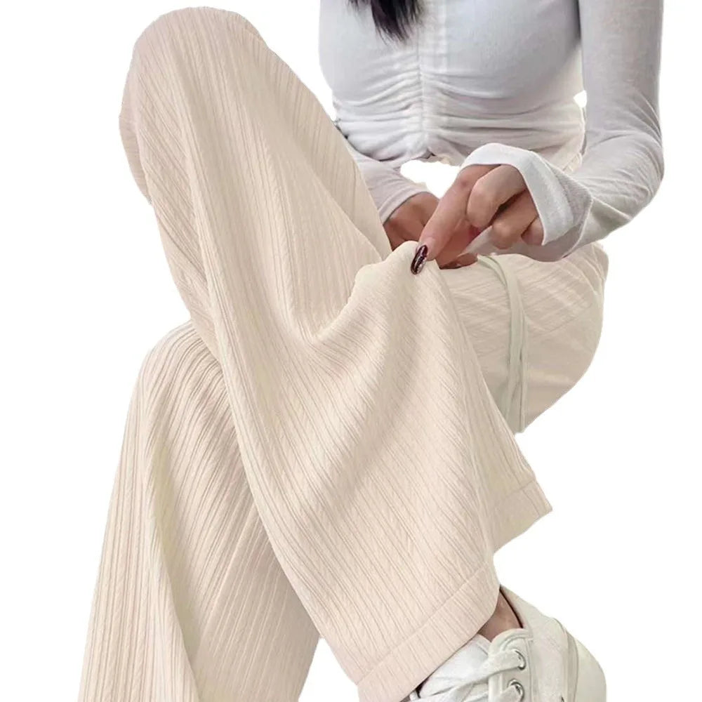 Summer Bubble Milk Puff Cloud Pants