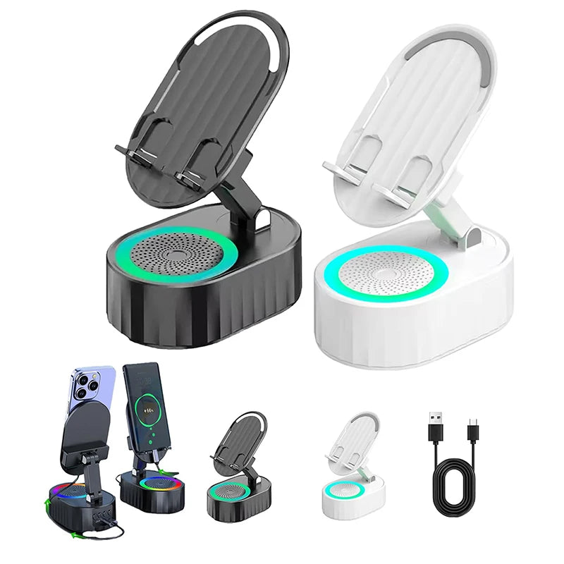 5-in-1 Wireless Speaker, Stand & Mood Light