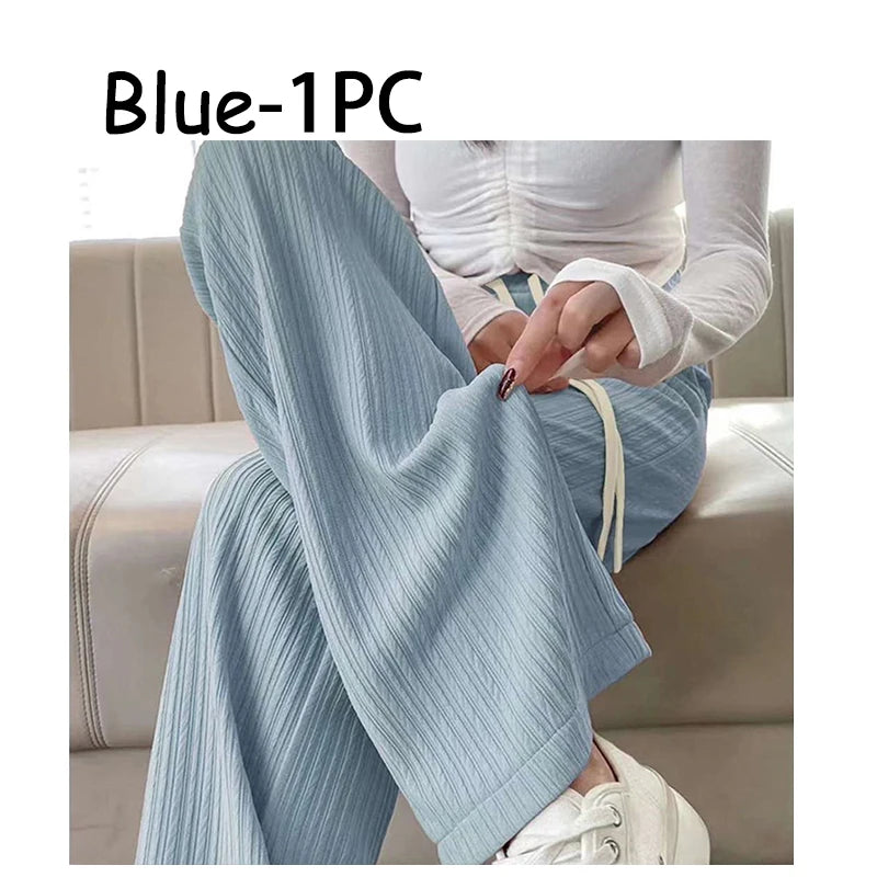 Summer Bubble Milk Puff Cloud Pants